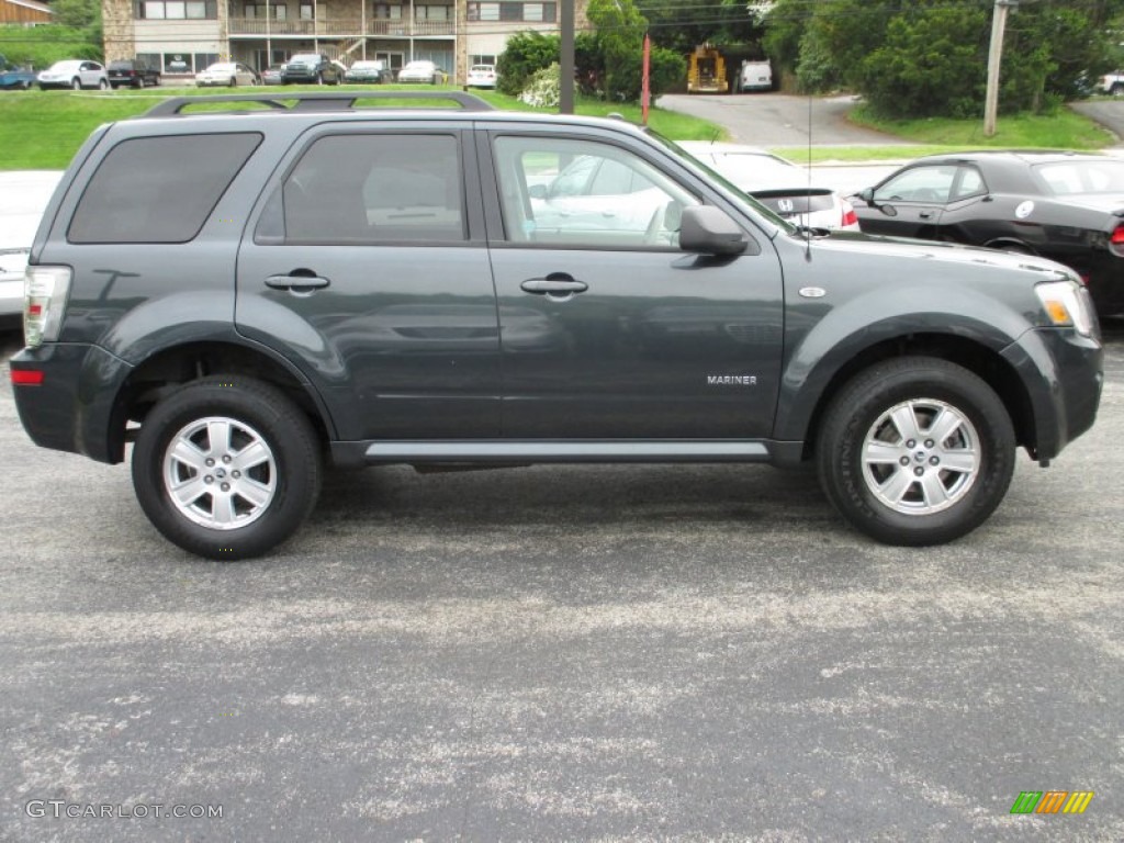 2008 Mariner V6 4WD - Tungsten Grey Metallic / Stone photo #15