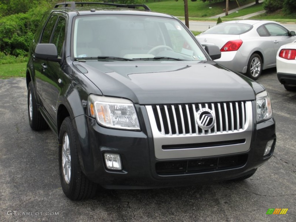 2008 Mariner V6 4WD - Tungsten Grey Metallic / Stone photo #18