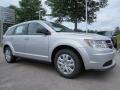 2014 Bright Silver Metallic Dodge Journey Amercian Value Package  photo #4