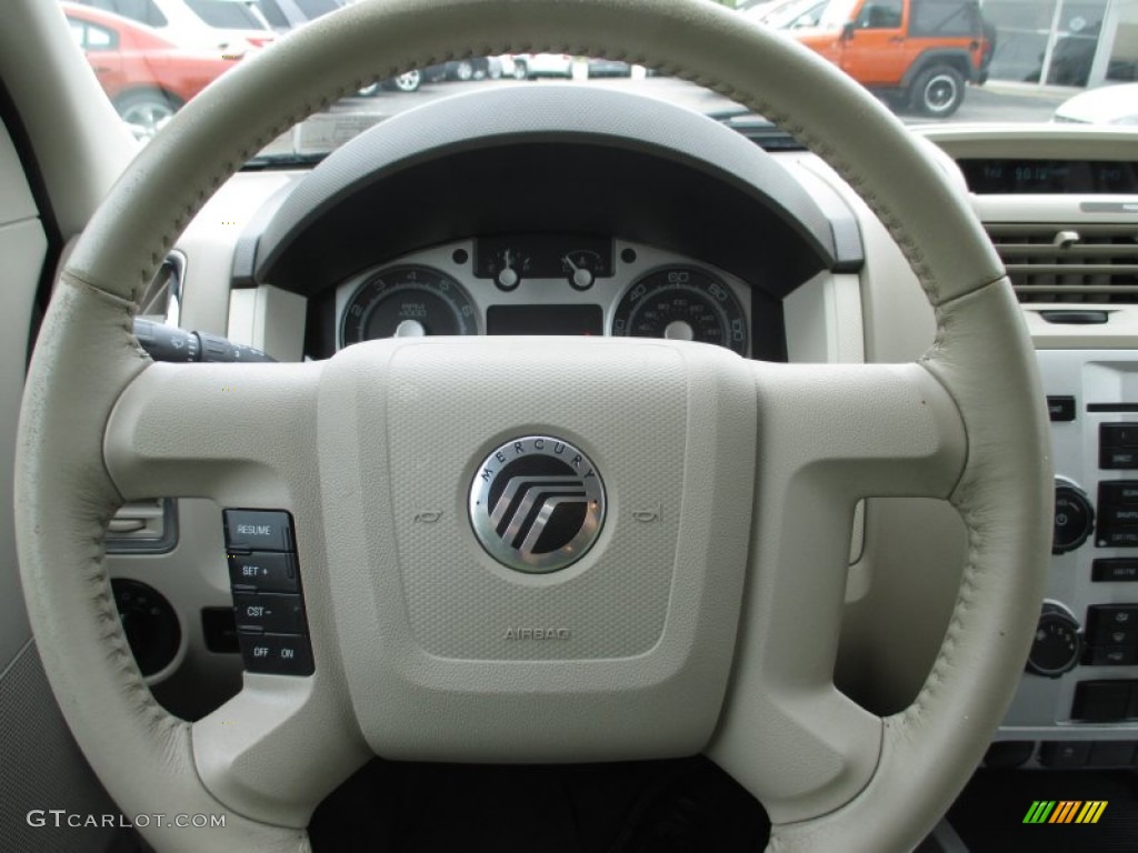 2008 Mariner V6 4WD - Tungsten Grey Metallic / Stone photo #26