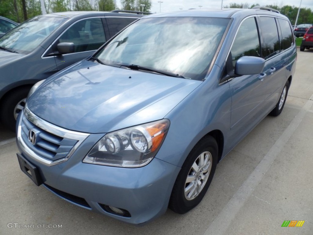 Ocean Mist Metallic 2008 Honda Odyssey EX-L Exterior Photo #93493204
