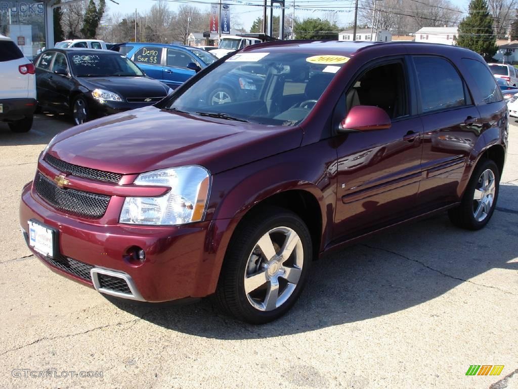 Deep Ruby Red Metallic Chevrolet Equinox