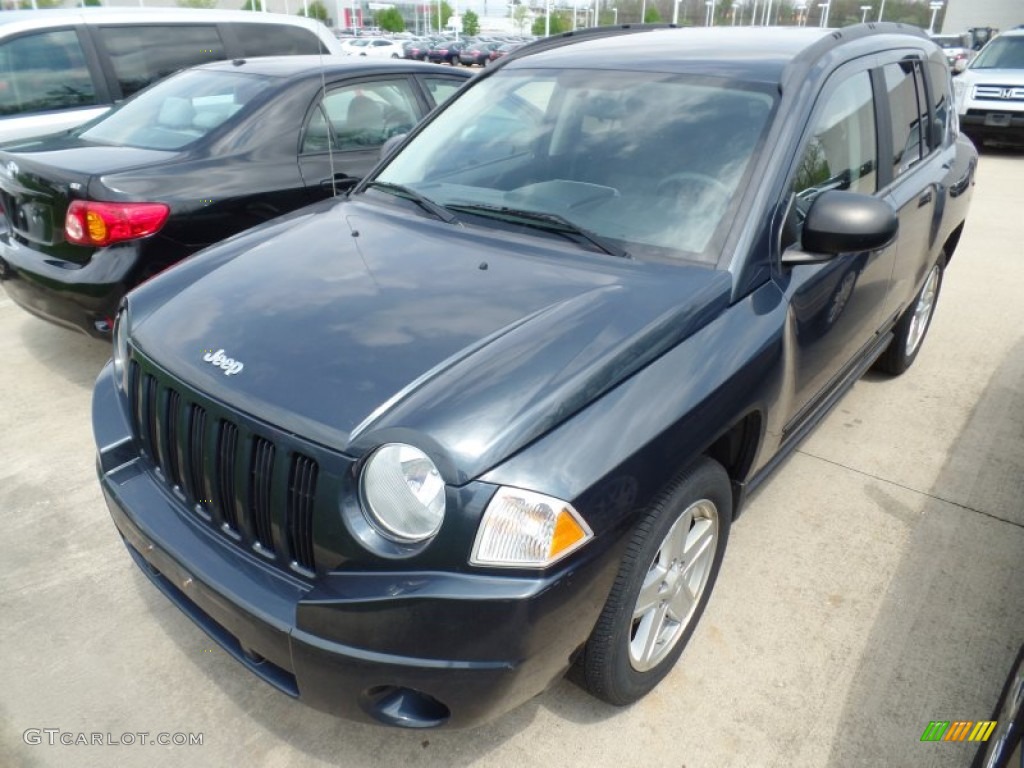 Steel Blue Metallic 2008 Jeep Compass Sport Exterior Photo #93494504