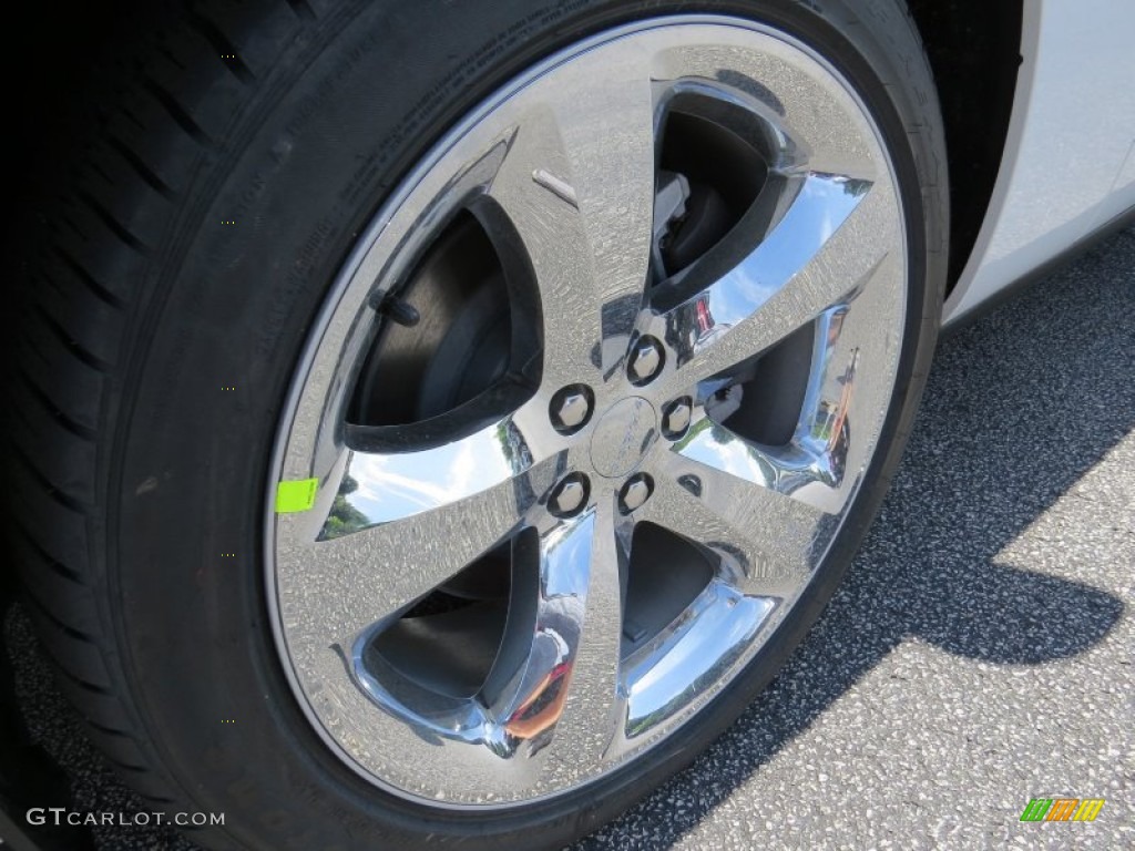 2014 Challenger SXT - Bright White / Dark Slate Gray photo #5