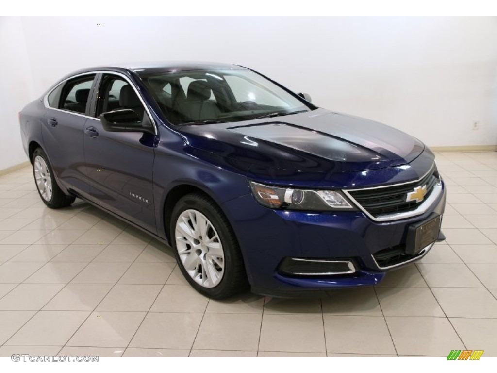 2014 Impala LS - Blue Topaz Metallic / Jet Black/Dark Titanium photo #1