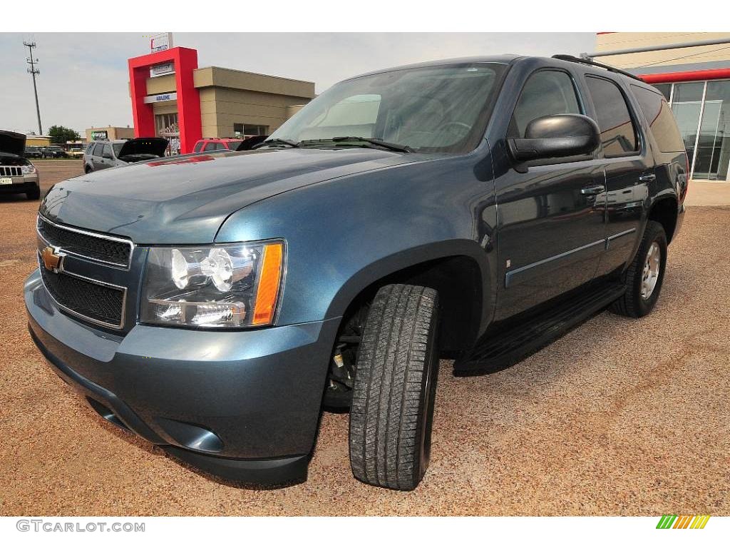 2008 Tahoe LT - Blue Granite Metallic / Ebony photo #1