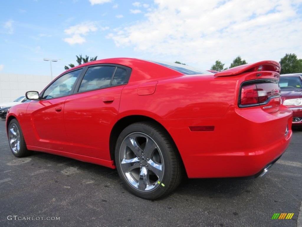 2014 Charger SXT - TorRed / Black photo #2