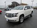 2015 White Diamond Tricoat Chevrolet Suburban LTZ 4WD  photo #2