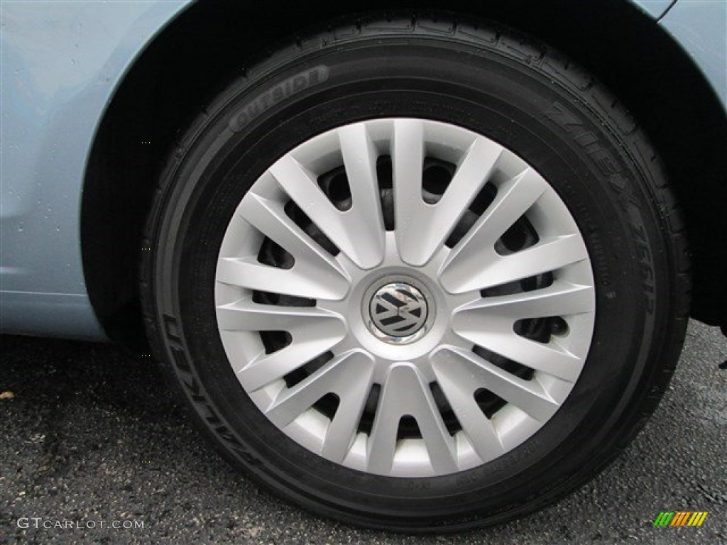 2010 Golf 2 Door - Shark Blue Metallic / Titan Black photo #4
