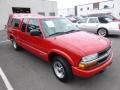Victory Red 2003 Chevrolet S10 LS Extended Cab
