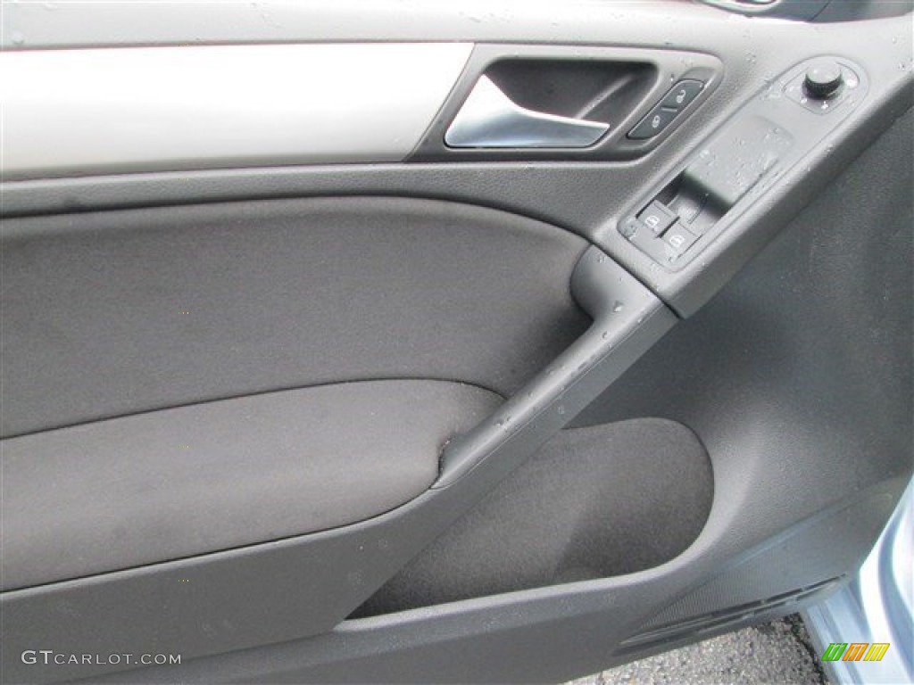 2010 Golf 2 Door - Shark Blue Metallic / Titan Black photo #13