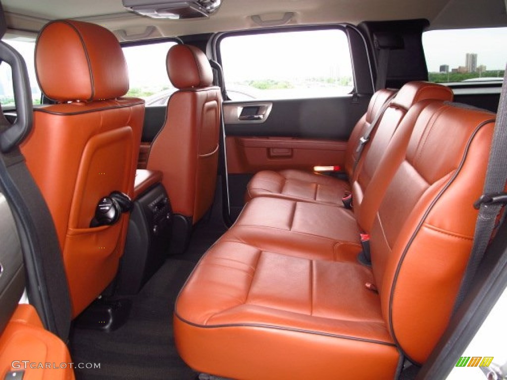 Sedona/Ebony Black Interior 2008 Hummer H2 SUV Photo #93497711