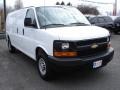 2009 Summit White Chevrolet Express 2500 Extended Cargo Van  photo #2