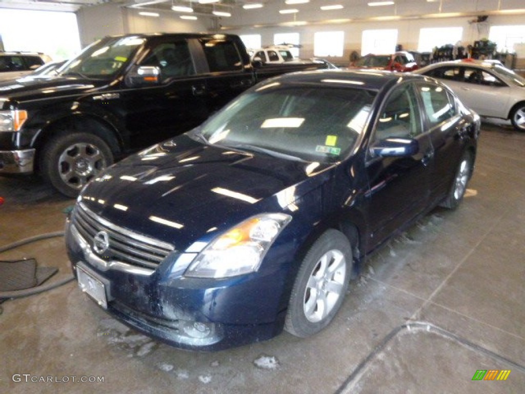 2008 Altima 2.5 S - Majestic Blue Metallic / Charcoal photo #3