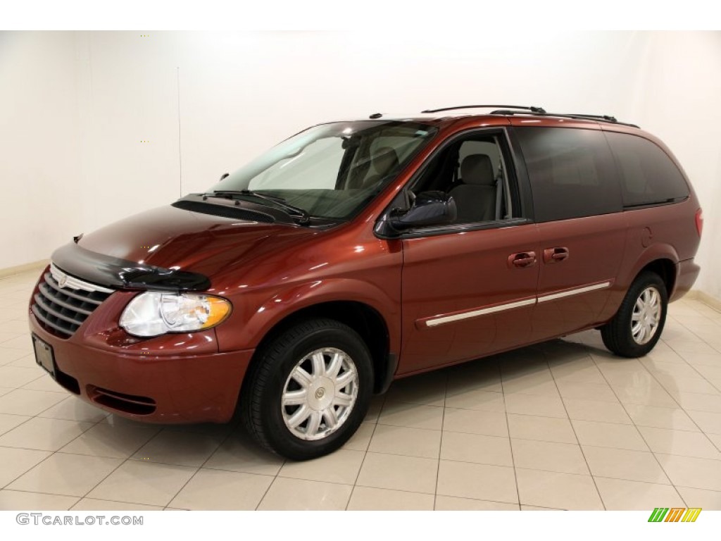 Cognac Crystal Pearl 2007 Chrysler Town & Country Touring Exterior Photo #93498401