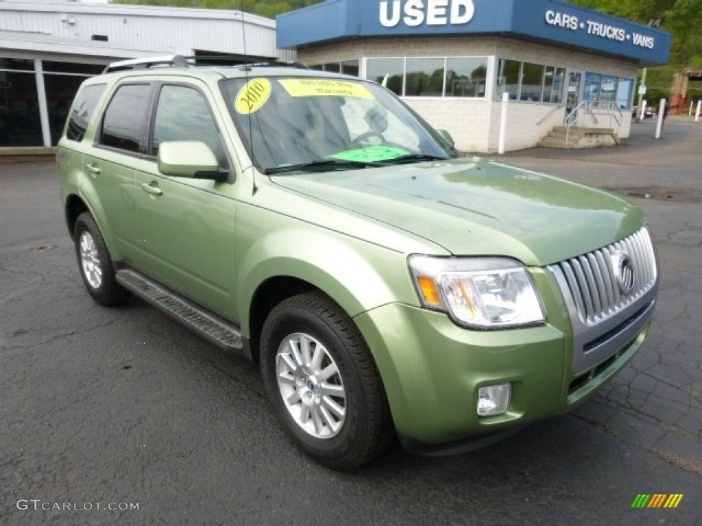 2010 Mariner V6 Premier 4WD - Kiwi Green Metallic / Black photo #2