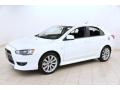 2010 Wicked White Metallic Mitsubishi Lancer Sportback GTS  photo #3