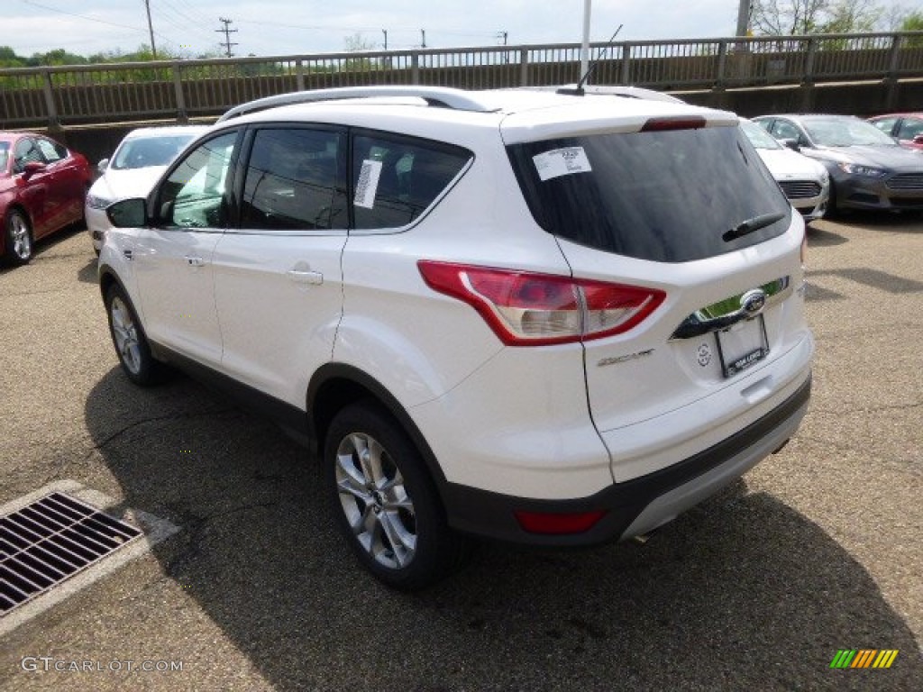 2014 Escape Titanium 1.6L EcoBoost 4WD - White Platinum / Medium Light Stone photo #6