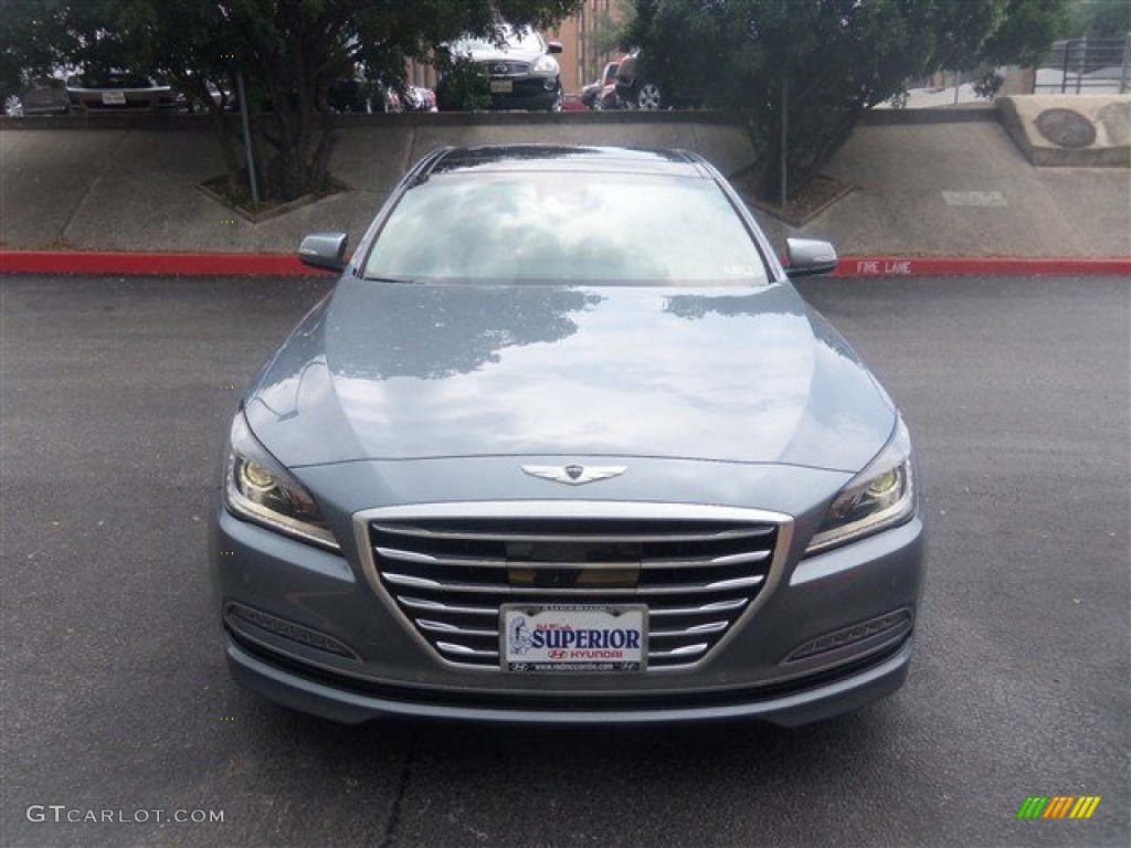 2015 Genesis 5.0 Sedan - Parisian Gray / Black photo #2