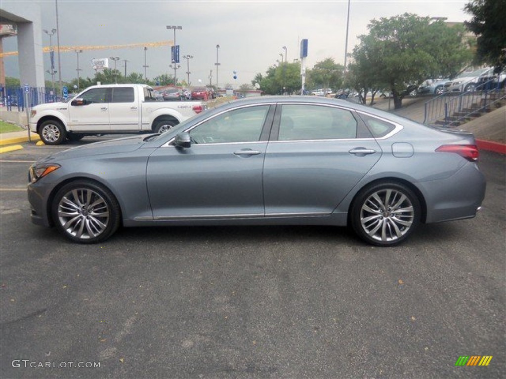 Parisian Gray 2015 Hyundai Genesis 5.0 Sedan Exterior Photo #93500192