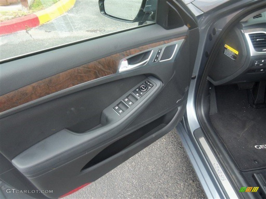 2015 Genesis 5.0 Sedan - Parisian Gray / Black photo #5
