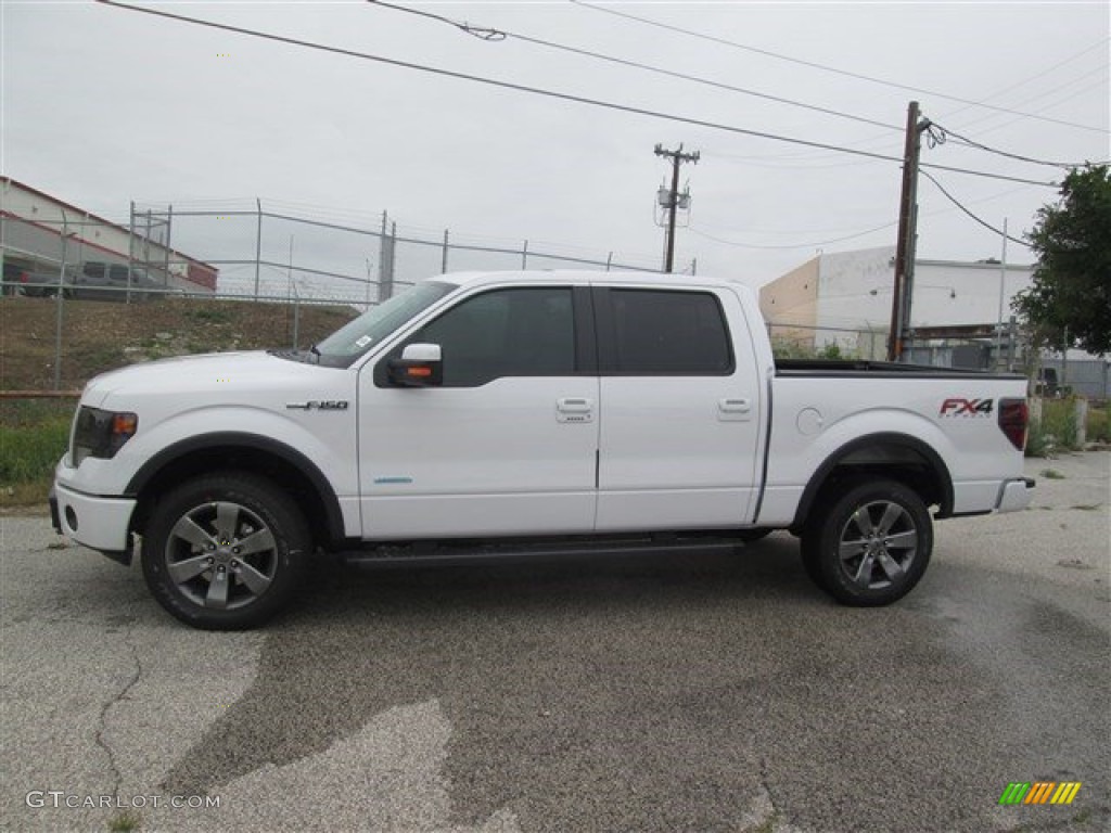 2014 F150 FX4 SuperCrew 4x4 - Oxford White / Black photo #1