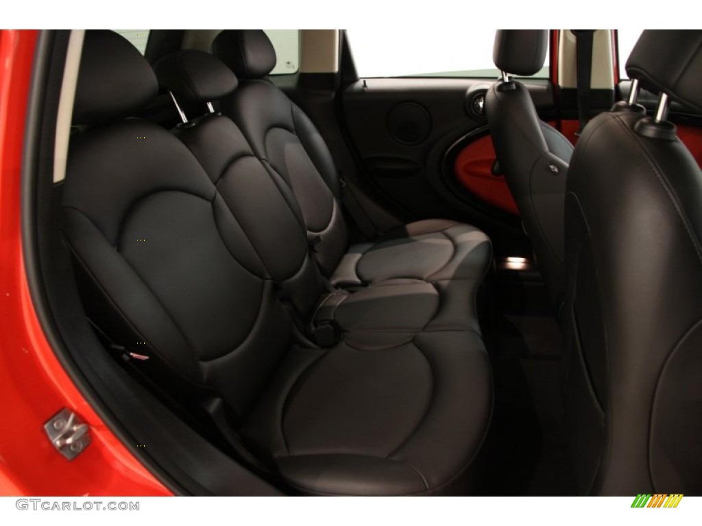 2012 Cooper S Countryman - Pure Red / Carbon Black photo #12
