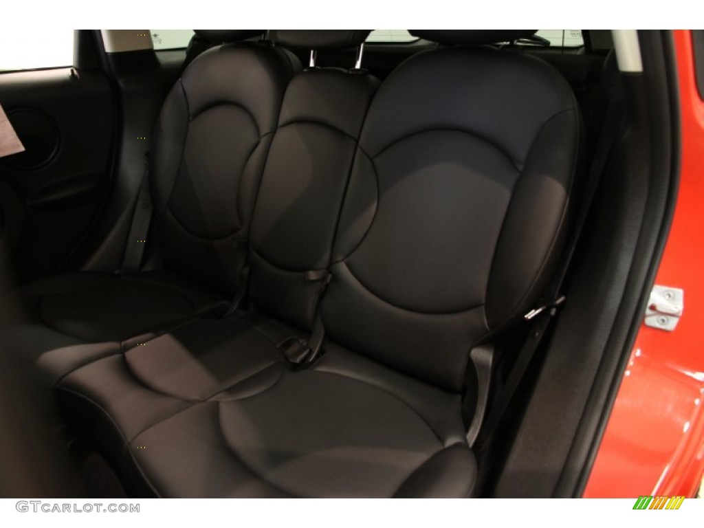 2012 Cooper S Countryman - Pure Red / Carbon Black photo #13