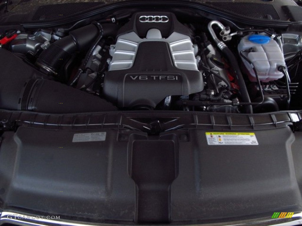 2014 Audi A7 3.0T quattro Prestige 3.0 Liter Supercharged FSI DOHC 24-Valve VVT V6 Engine Photo #93501263