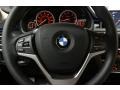 Ivory White 2014 BMW X5 xDrive35i Steering Wheel