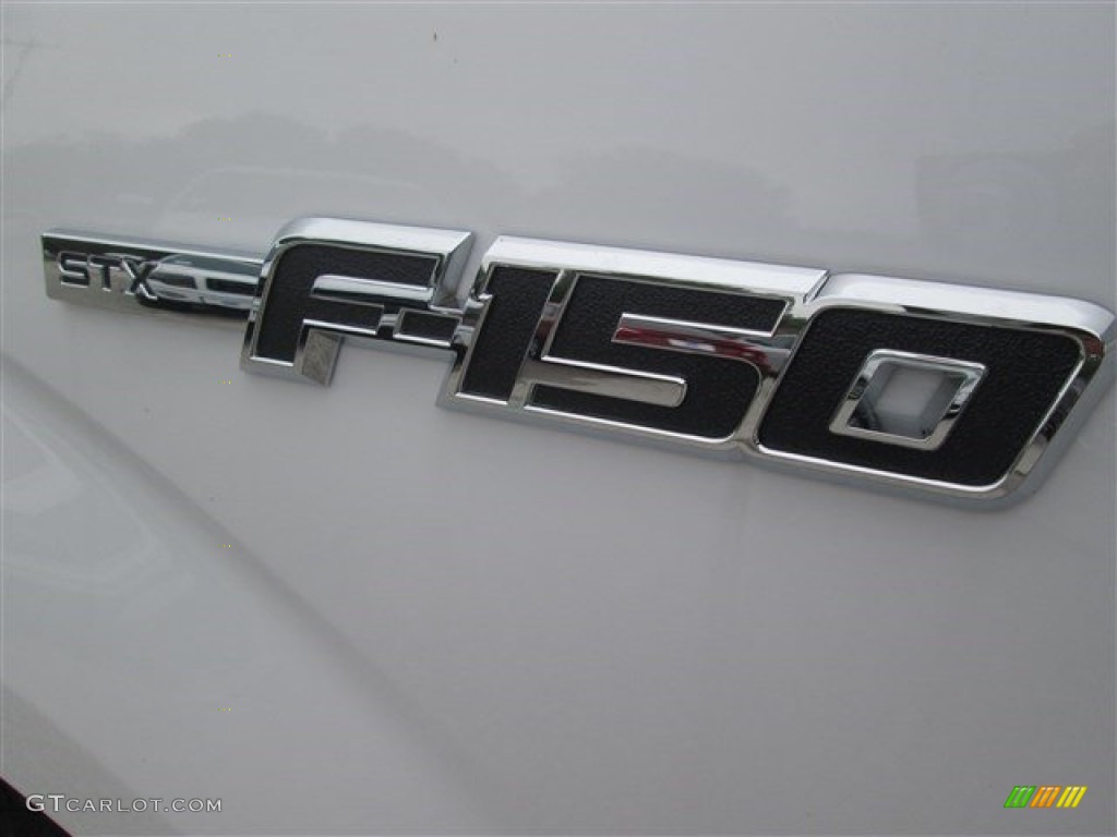 2014 F150 STX SuperCab - Oxford White / Steel Grey photo #11