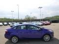 2014 Performance Blue Ford Fiesta SE Sedan #93482688