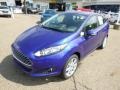 2014 Performance Blue Ford Fiesta SE Sedan  photo #4