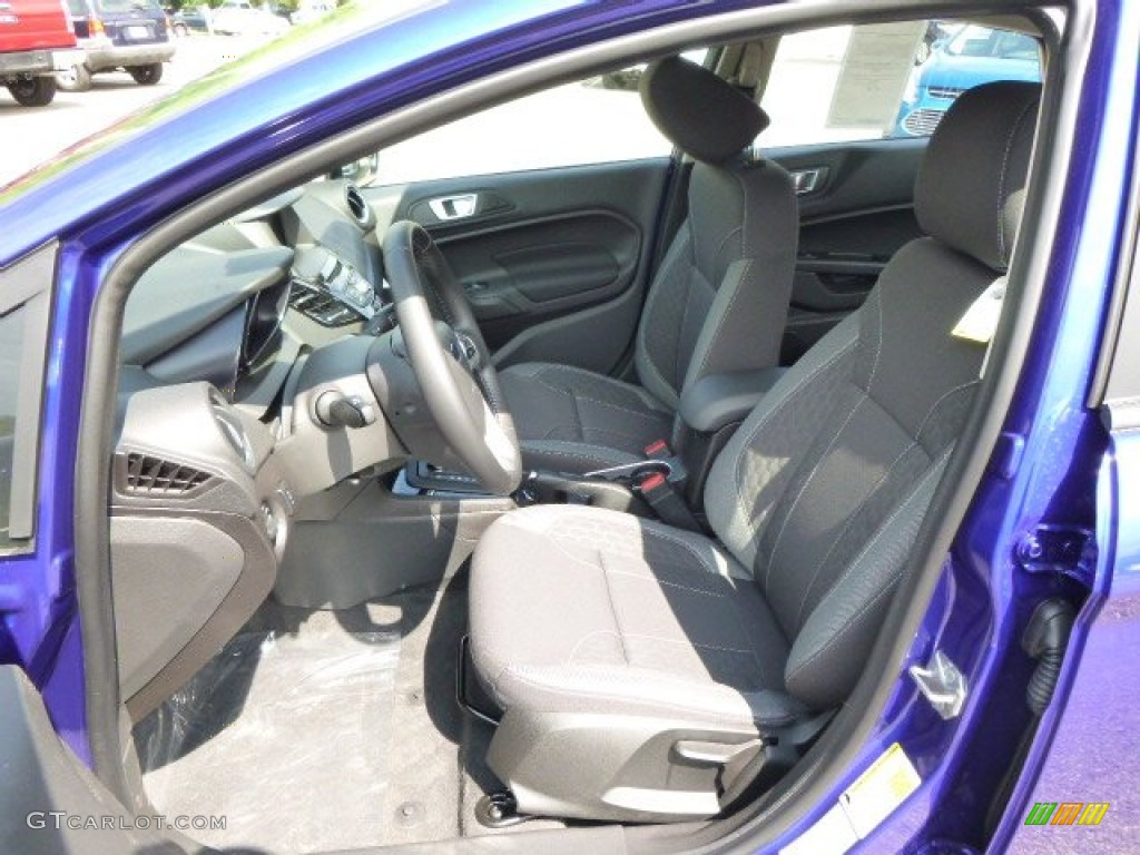2014 Fiesta SE Sedan - Performance Blue / Charcoal Black photo #10