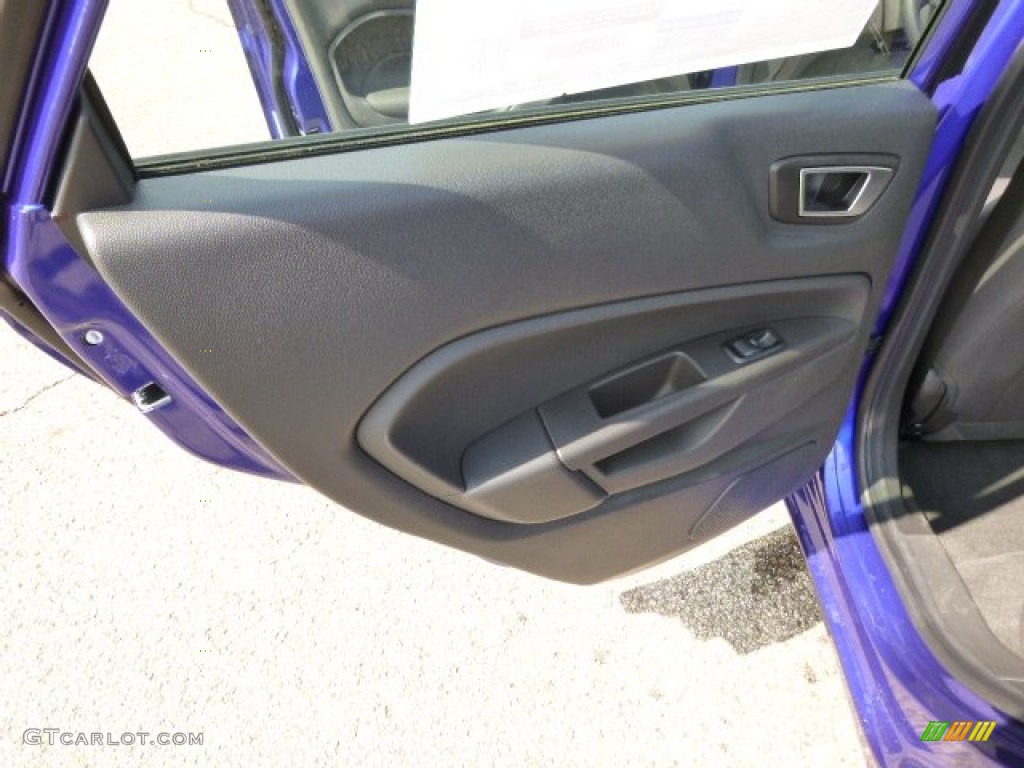 2014 Fiesta SE Sedan - Performance Blue / Charcoal Black photo #13