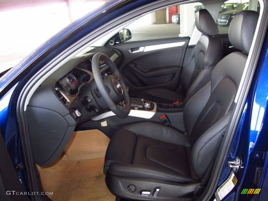 2014 A4 2.0T quattro Sedan - Scuba Blue Metallic / Black photo #10