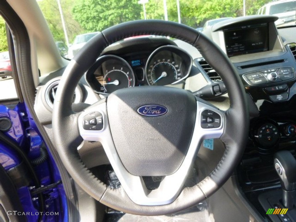 2014 Fiesta SE Sedan - Performance Blue / Charcoal Black photo #19