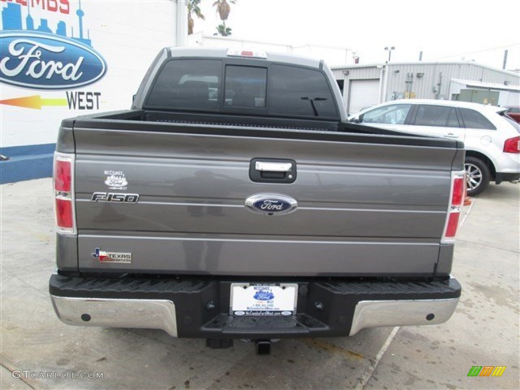 2014 F150 XLT SuperCrew 4x4 - Sterling Grey / Steel Grey photo #6