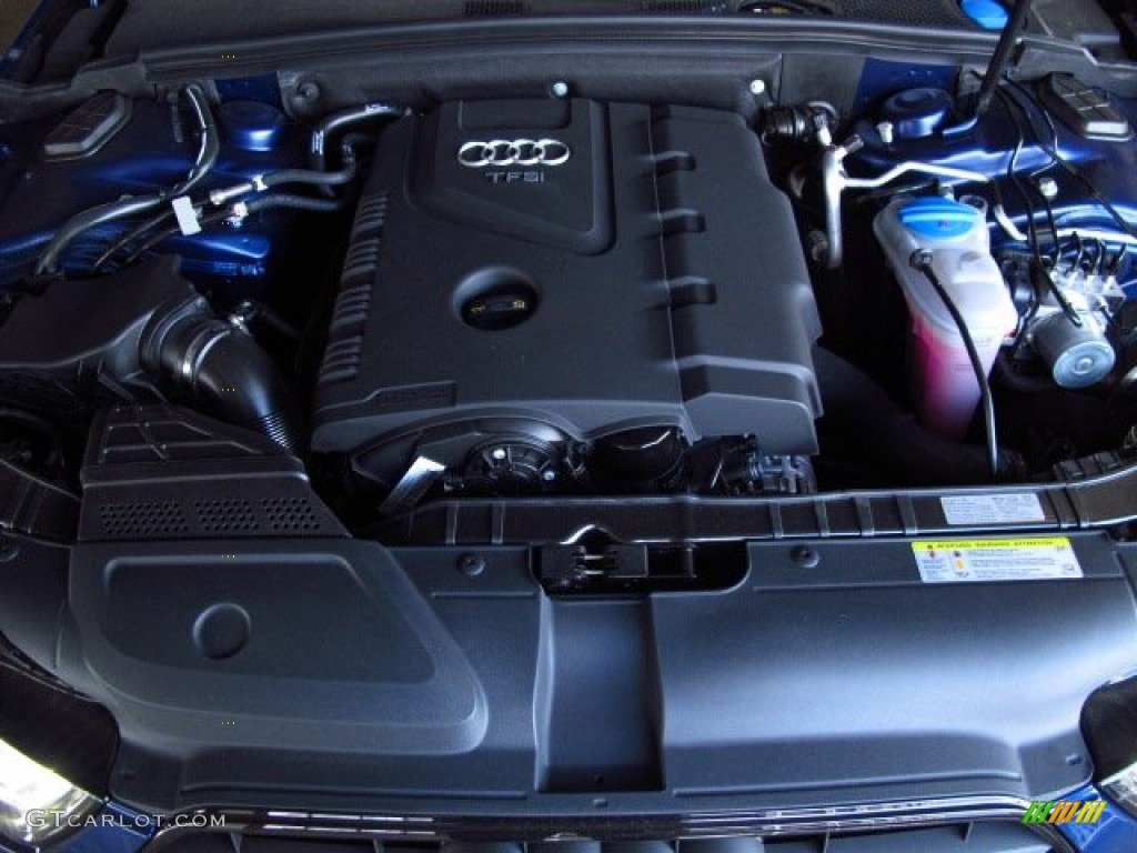 2014 A4 2.0T quattro Sedan - Scuba Blue Metallic / Black photo #24
