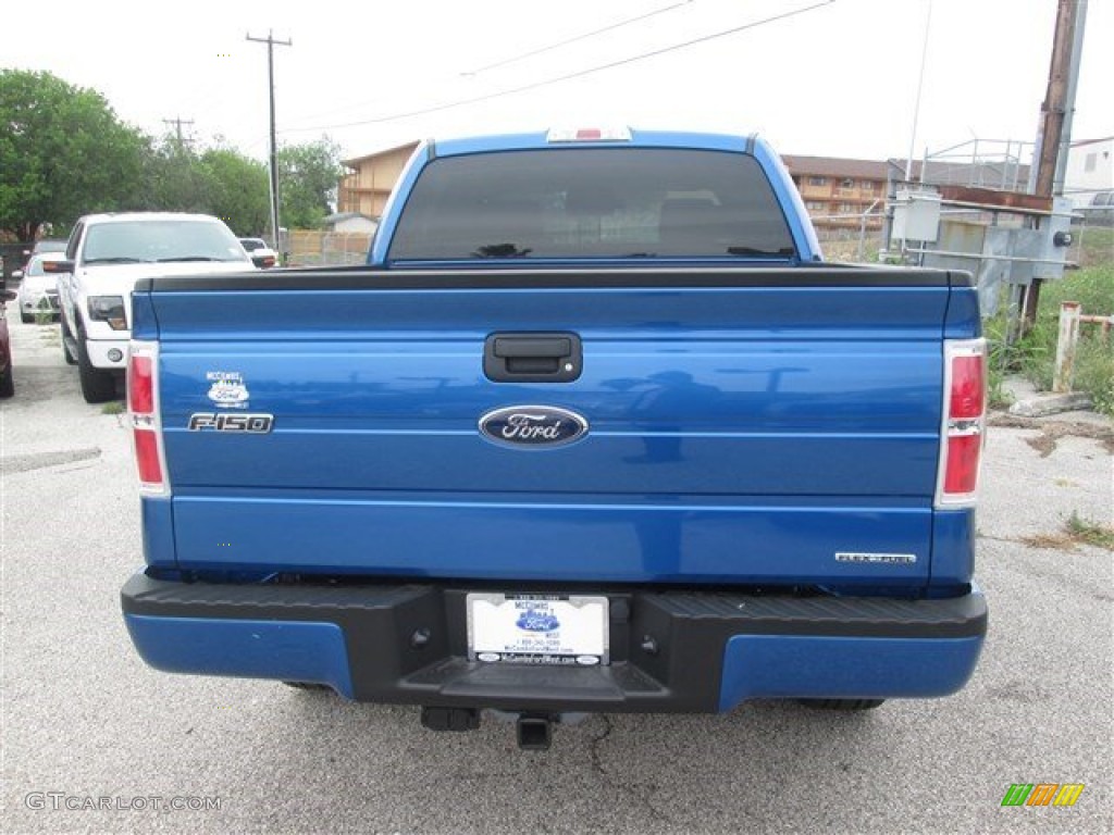 2014 F150 STX SuperCrew 4x4 - Blue Flame / Black photo #7