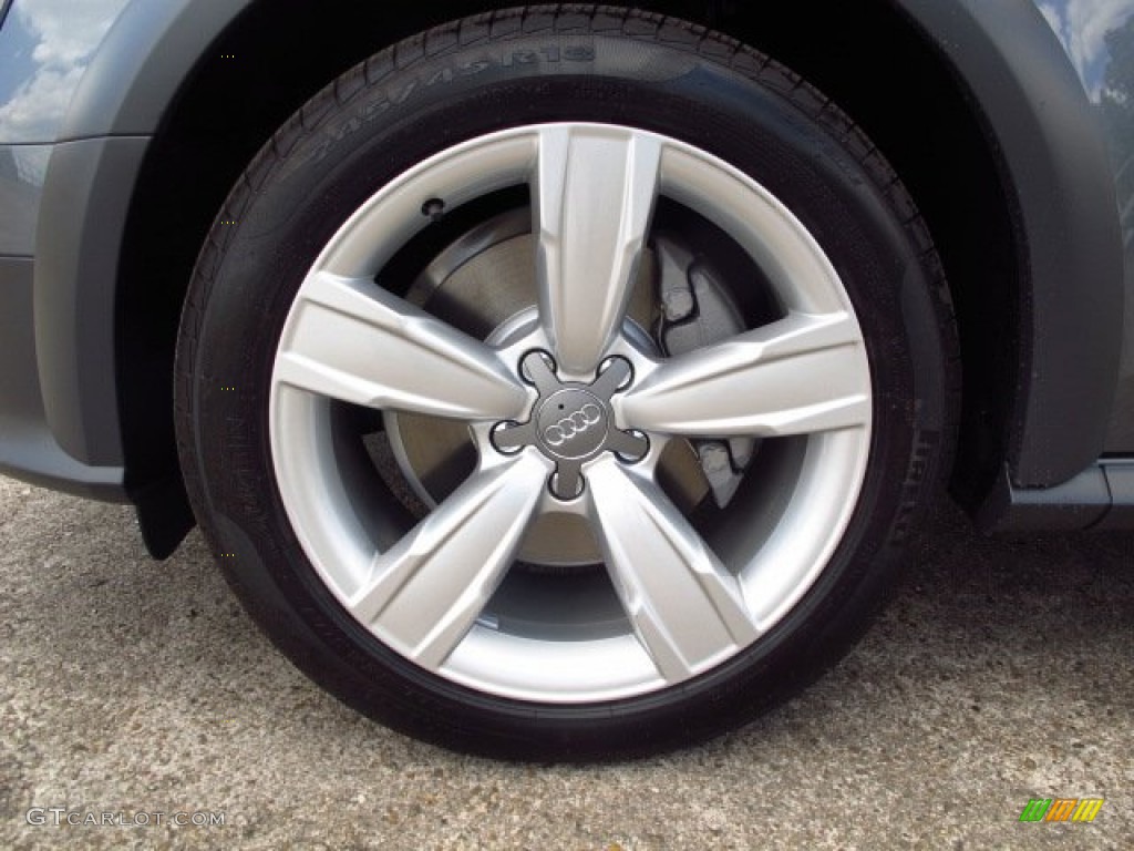 2014 allroad Premium quattro - Monsoon Gray Metallic / Black photo #7