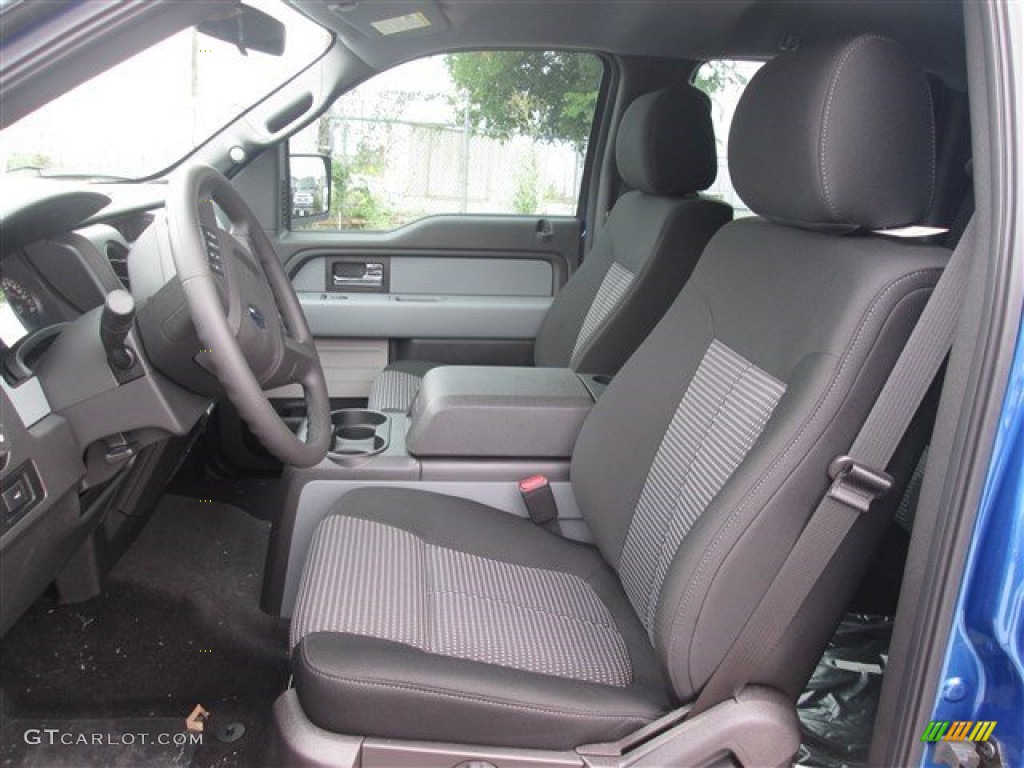 2014 F150 STX SuperCrew 4x4 - Blue Flame / Black photo #13