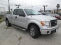 Ingot Silver - F150 STX SuperCab Photo No. 4