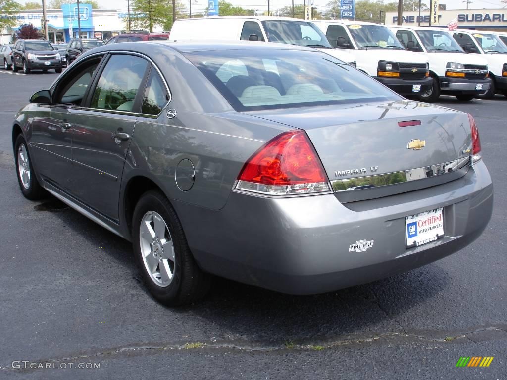 2009 Impala LT - Dark Silver Metallic / Gray photo #5