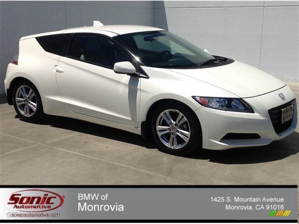 2011 CR-Z Sport Hybrid - Premium White Pearl / Gray Fabric photo #1