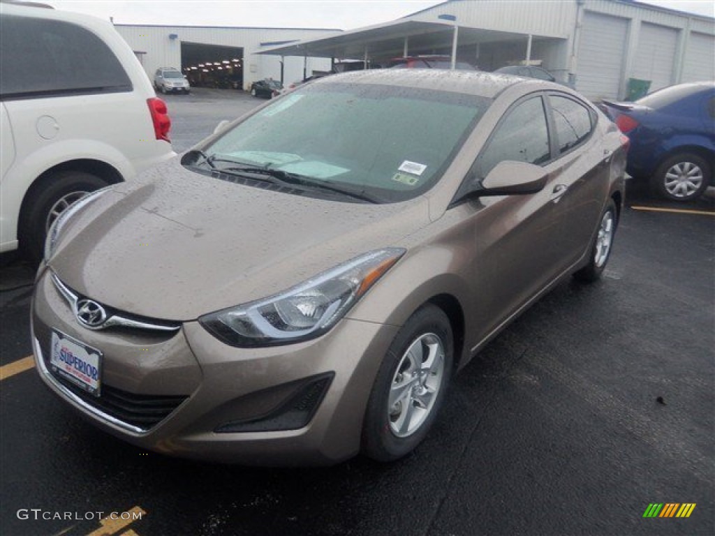 2014 Elantra SE Sedan - Bronze / Beige photo #1