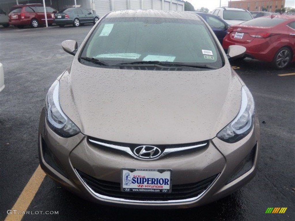 2014 Elantra SE Sedan - Bronze / Beige photo #2
