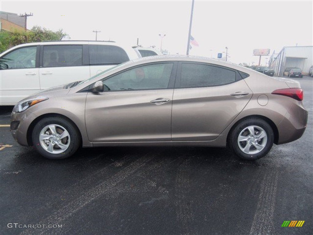 2014 Elantra SE Sedan - Bronze / Beige photo #3
