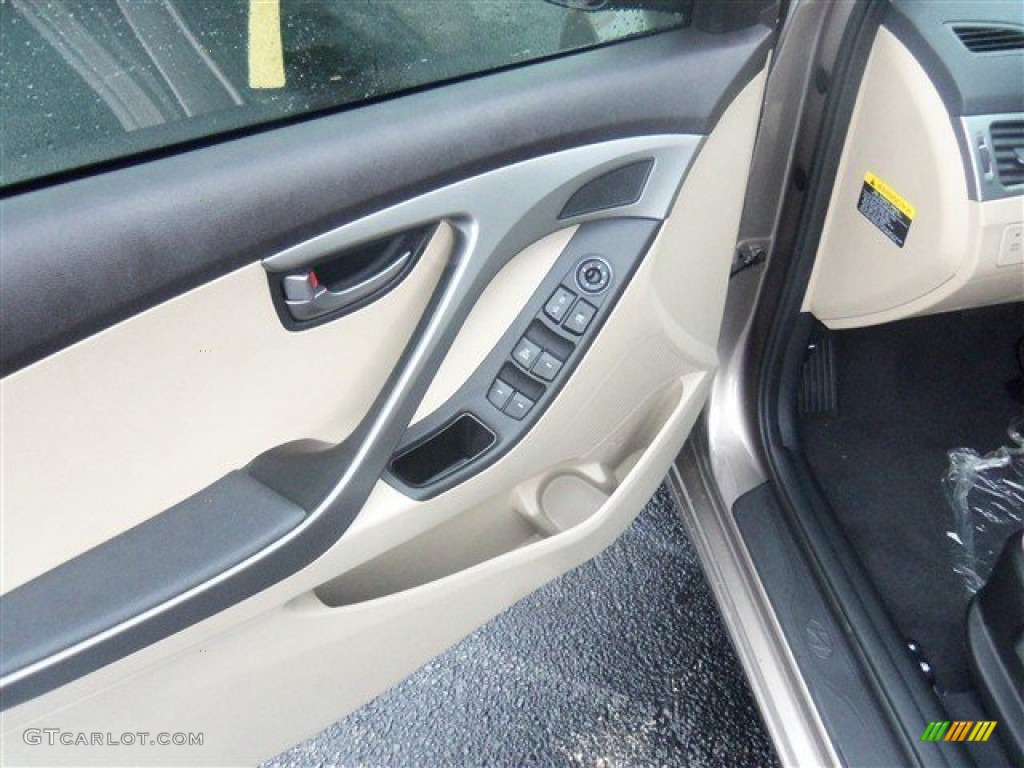 2014 Elantra SE Sedan - Bronze / Beige photo #5