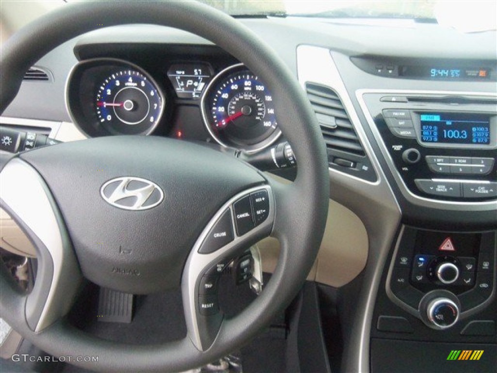 2014 Elantra SE Sedan - Bronze / Beige photo #7